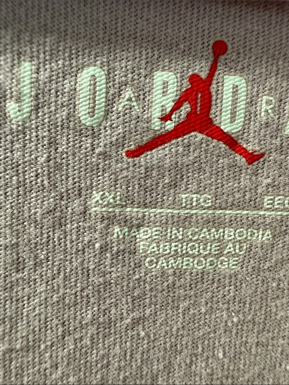 JORDAN Sleeveless Jumpman Tank - Dusty Lavendar with Yellow Logo Size XXL